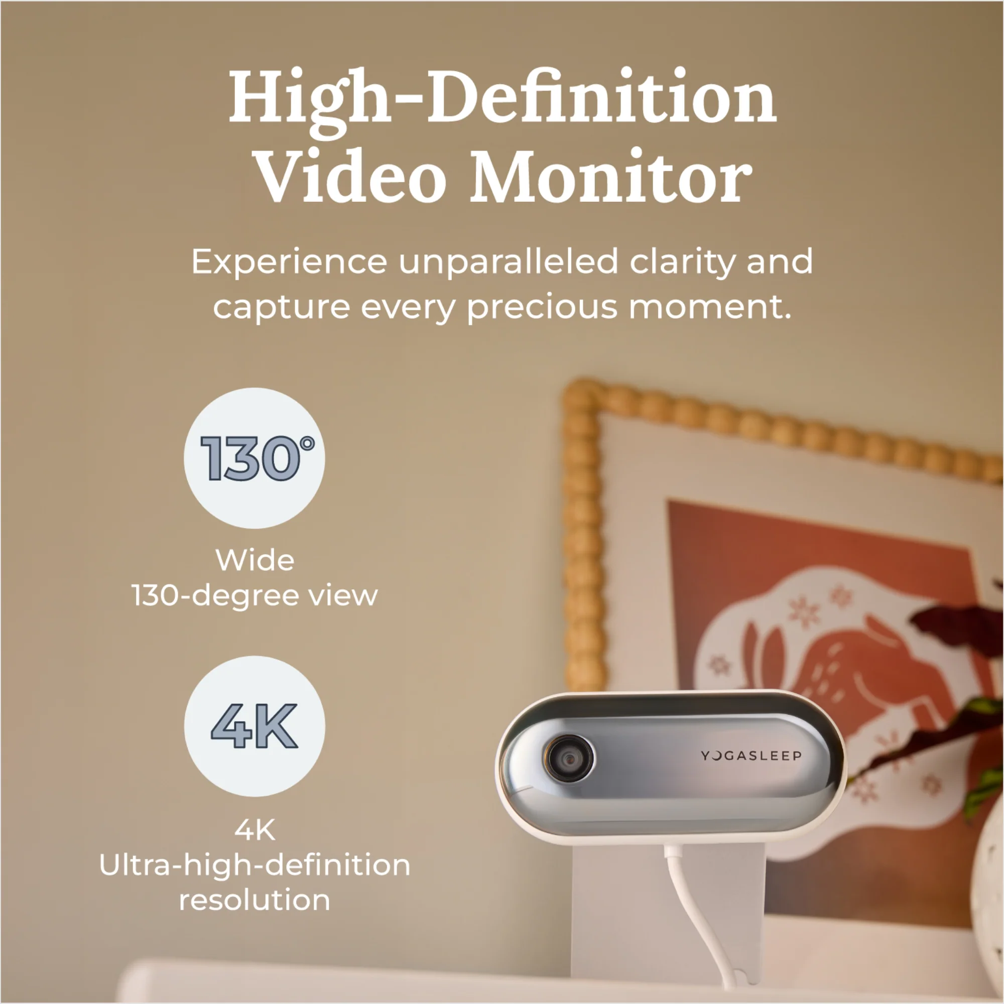 Vue Video and Audio Smart Baby Monitor and Sleep Coaching System - Image 2