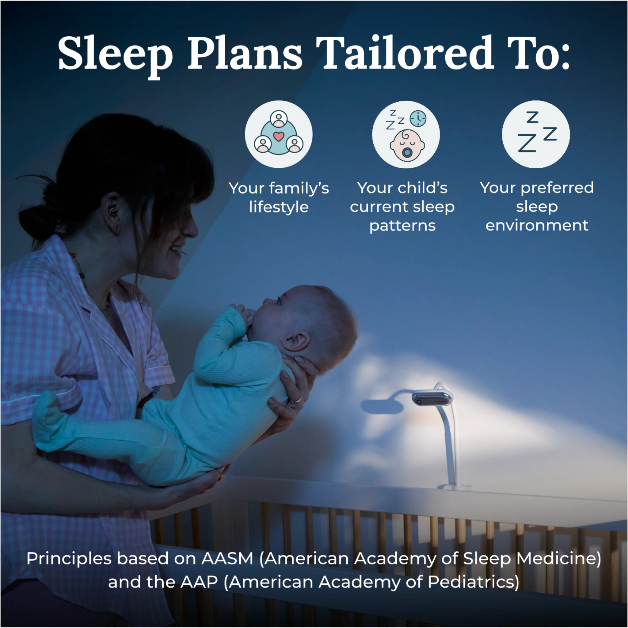 Vue Video and Audio Smart Baby Monitor and Sleep Coaching System - Image 4