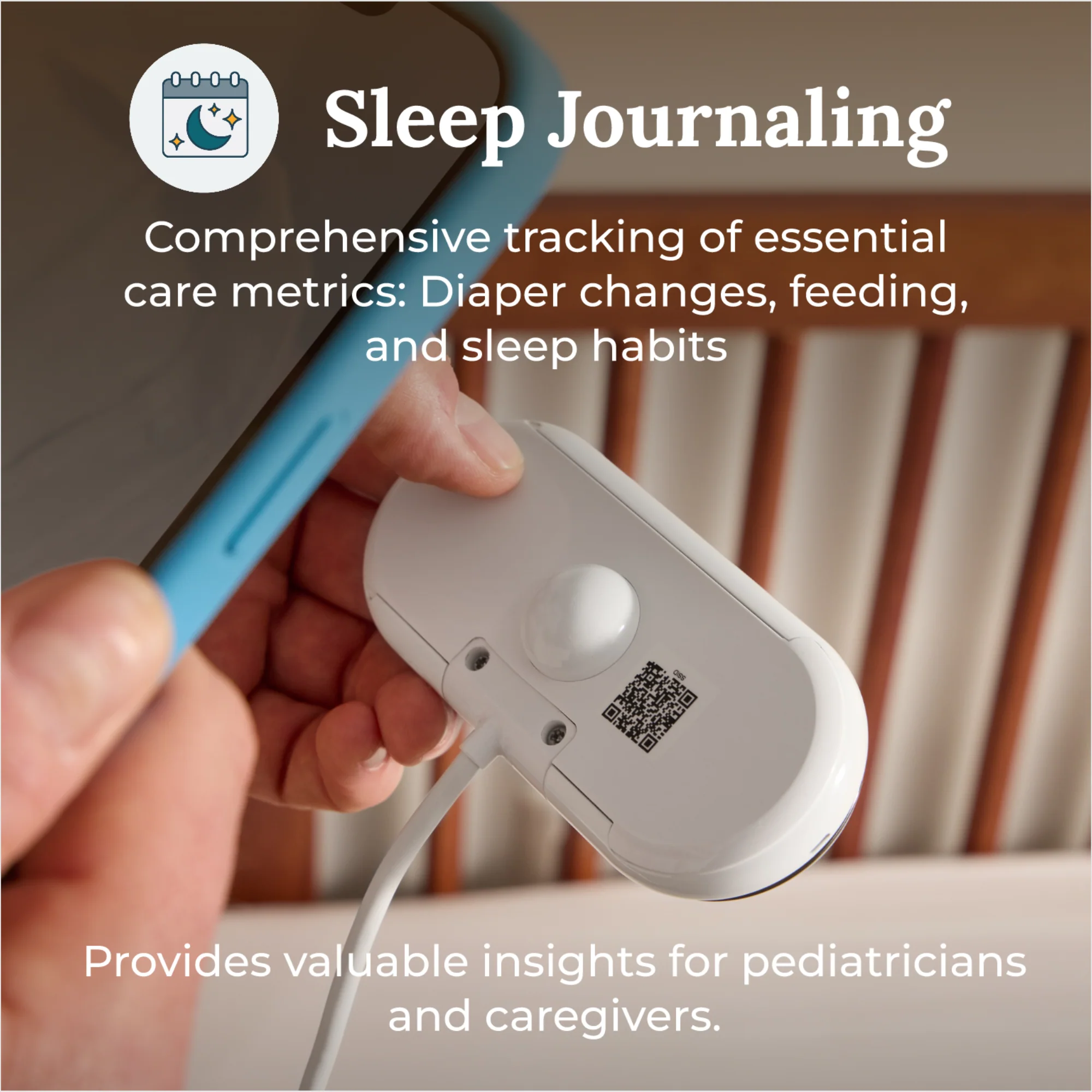 Vue Video and Audio Smart Baby Monitor and Sleep Coaching System - Image 5